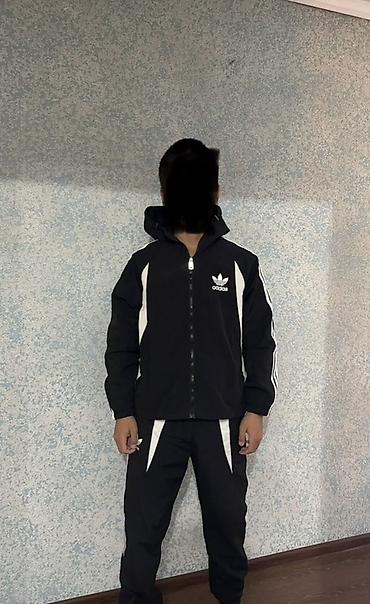 штаны adidas: Мужской спортивный костюм, M, Adidas, Новый, цвет - Черный, Самовывоз — 2