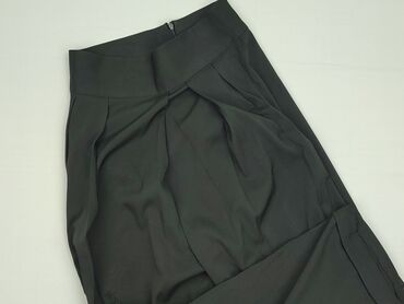 spodnie jeansy damskie klasyczne: Material trousers for women, size S (EU 36)