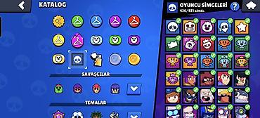 Qızıl alışı: Brawl Stars hesabı satılır 62 K kupa - 101 — 10
