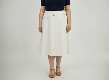 spódniczka z tiulu biała damskie allegro: Women`s skirt, size 3XL
