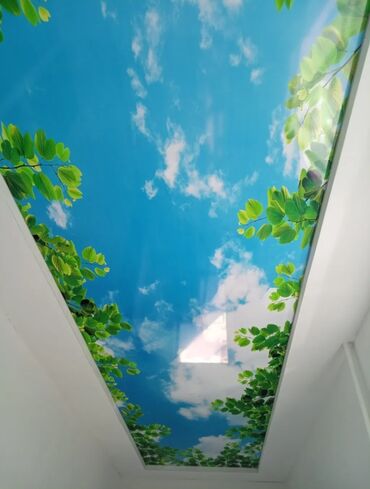 Натяжной потолок: Натяжной потолок Глянцевое, Матовое, 3D потолки Гарантия, Бесплатная консультация, Бесплатный замер — 10