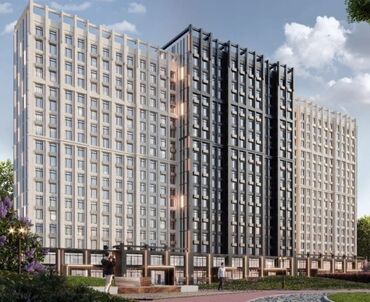 продается 1 комнатная кара балта квартира: Курулуп жатат, Элитка, 2 бөлмө, 55 кв. м