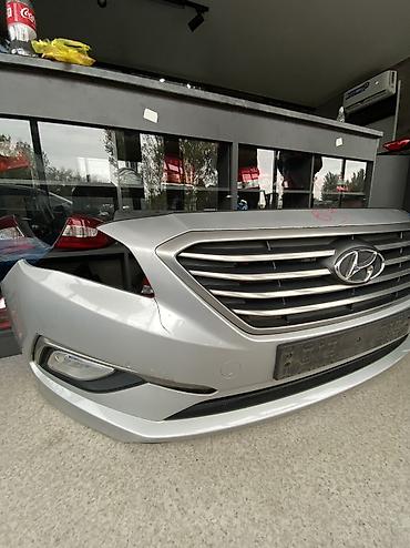 Кузовные детали: Бампер Hyundai, Б/у, Оригинал — 2
