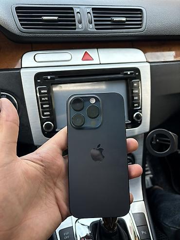 sud ceken masin: IPhone 15 Pro, 128 GB, Qara, Face ID — 1