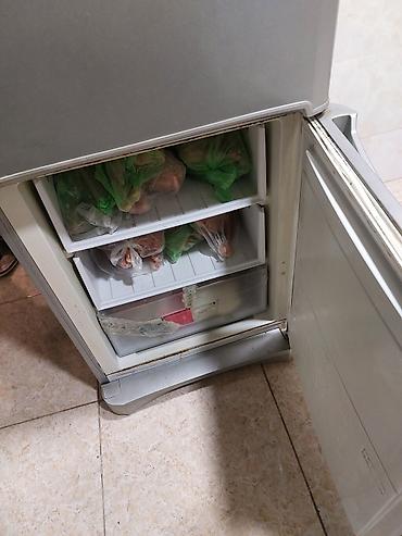 madem satisi: İşlənmiş 2 qapılı Indesit Soyuducu Satılır, rəng - Gümüşü — 1