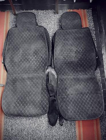 Чехлы и накидки на сиденья: Чехлы Тканевые, цвет - Черный, Lexus, Б/у, Самовывоз — 8