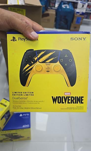 **Sony PlayStation DualSense Wireless Controller – Marvel Wolverine