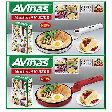 печка для блинов: Блинница электрическая AVinas AV-5208 (Crepe Maker) - Назначение — 1