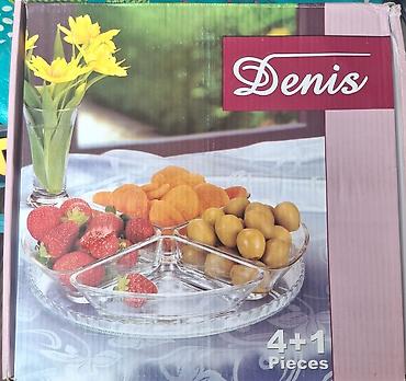 a4 ucuz: Denis 4+1 şirniyyat/qəlyanaltı qab dəsti - Brend: Denis - Tərkib: 4 — 1