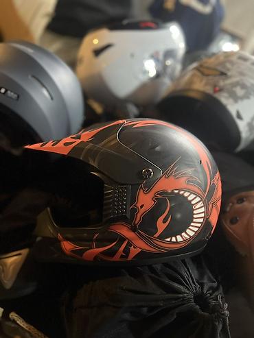 Oprema za bicikliste: Otvorena (jet) kaciga za skuter/motocikl - Brend: Sparco (plavo-bela) — 20