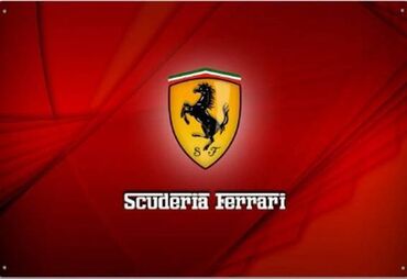 auto upaljac: Dekorativna metalna tablica - SCUDERIA FERRARI Dekorativna metalna