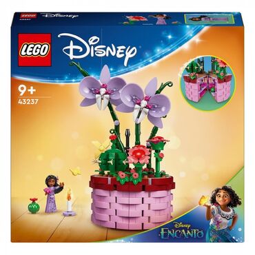 фигурки игрушки: Lego Princess 43237 Цветочный горшок Изабеллы💮🩷641 деталь