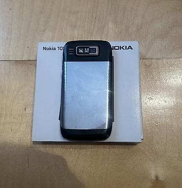 nokia sensor: Nokia E72, < 2 GB Memory Capacity, rəng - Qara, Düyməli — 2