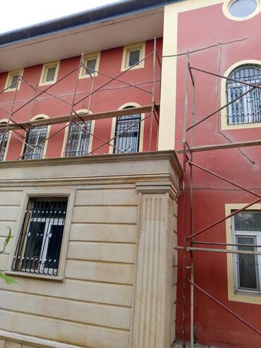 fasad üçün daş yun: Evlerinizin fasadini tarsofka mata emusiyalanmasi hər cür fasad