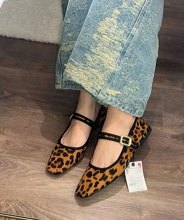 zara canta: Baletkalar, Zara, Ölçü: 39, rəng - Qəhvəyi, Yeni — 3