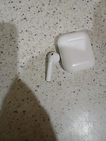 qulaqciq: İşlənmiş Simsiz (Bluetooth) Qulaqcıqlar, Apple, rəng - Ağ — 3