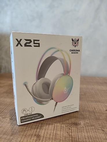 Onikuma X25 Professional Gaming Headset - Bağlantı: USB + 3.5 mm