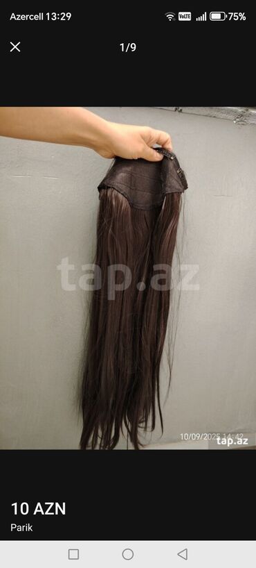 волшебный боб для похудения: Taxma saçlar, Süni, İşlənmiş