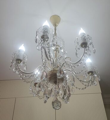 Çilçıraqlar: Çılçıraq, 6 lampa, Xrustal
