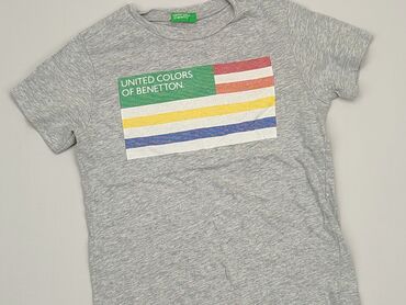 Koszulki: Koszulka, Benetton, 7 lat, 116-122 cm, stan - Dobry