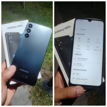 Samsung Galaxy A05s, 128 GB, rəng - Qara, İki sim kartlı
