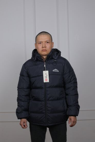 мужской маструбатор: Мужская куртка, 4XL, Outerwear, Новый, цвет - Синий, Бесплатная доставка