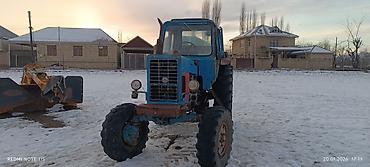 Traktorlar: Traktor MTZ (Belarus) tipli, dörd təkərli, kabinalı. Texniki — 3