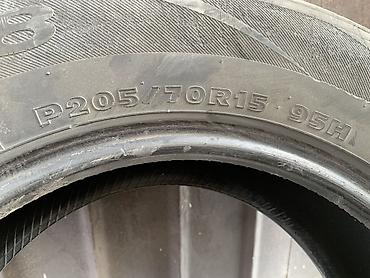 ling long: Шины 205 / 70 / R 15, Лето, Б/у, 1 шт, Легковые, Корея, Hankook — 4
