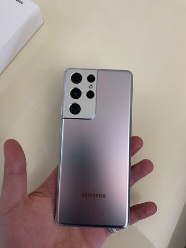 samsung galaxy s20 ultra: Samsung Galaxy S21 Ultra | 256 GB | rəng - Gümüşü
