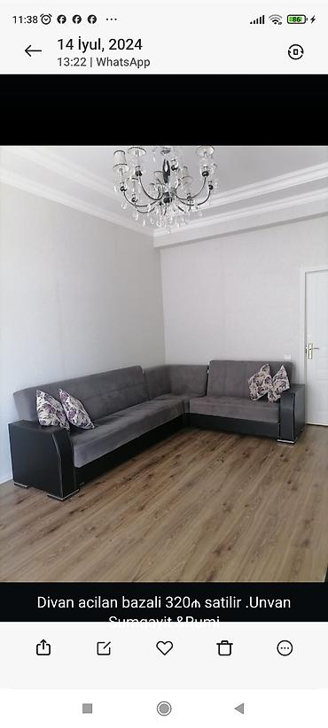 Künc divan, İşlənmiş, Açılan, Bazalı, Parça, Çatdırılma yoxdur lalafo.az -da Künc divan, İşlənmiş, Açılan, Bazalı, Parça, Çatdırılma yoxdur