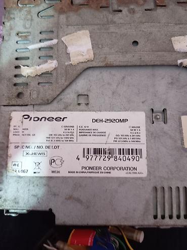pioneer bluetooth: Maqnitol, İşlənmiş, Pioneer, CD — 2