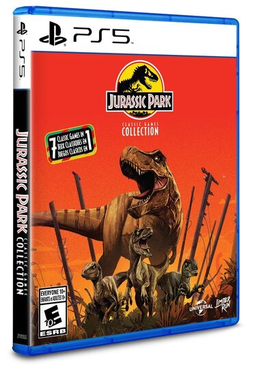 PS4 (Sony Playstation 4): Ps5 jurassic park collection