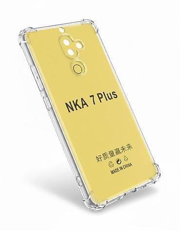 apple mini: Чехол для nokia 7 plus, прозрачный с усиленными углами, размер 8 — 2