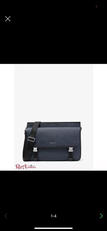 женские сумки синего цвета: Продаю шикарную сумку-портфель Michael Kors оригинал Синий цвет Не