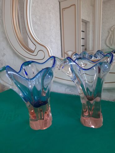 Вазы: ВИНТАЖНЫЕ ВАЗЫ!!! БОГЕМИЯ!!! ЧЕХИЯ!!! ВСЕ АБСОЛЮТНО В НОВОМ — 18