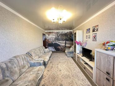 строка кг продажа квартир: 3 бөлмө, 62 кв. м, 104-серия, 5 кабат, Евроремонт