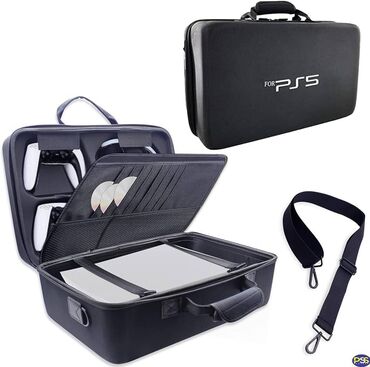 Другие аксессуары: Сумка для PS5	PlayStation 5 ПС5 Сумка для консоли и геймпадов PS5 — 7