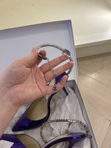 Tuflilər: Туфли jimmy choo фиолетовые с камнями очень красивые. Ни разу не — 6