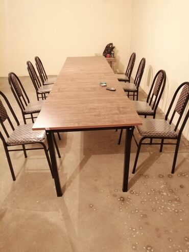 Masa və oturacaq dəstləri: Stol destləri sexdən SATİŞİ var. Reng lərin secimi var. Ölcülərə görə — 22