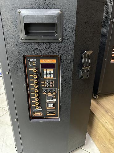 Динамики и колонки: Калонка JAW X15H 1000W Корпус деревянный Динамики резиновые Сейчас — 9