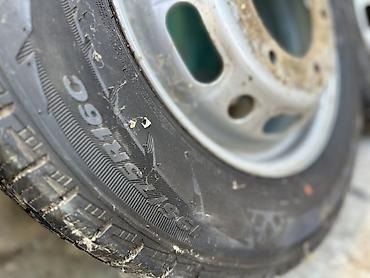 Колеса в сборе: Колеса в сборе 195 / 75 / R 16, Зима, Б/у, Комплект, Грузовики/Автобусы, Железные, отверстий - 6 — 8