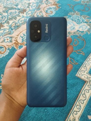 телефон айфон 14: Xiaomi, Redmi 12C, Б/у, 128 ГБ, цвет - Синий, 2 SIM