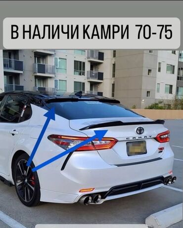 Спойлеры: Задний Toyota 2019 г., Новый, Аналог