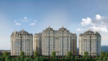 Продажа квартир: 2 комнаты, 74 м², Элитка, 7 этаж, ПСО (под самоотделку)