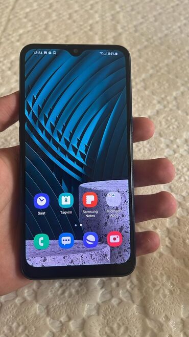 Samsung: Samsung Galaxy A10s, 32 ГБ, цвет - Синий, Сенсорный, Отпечаток пальца, Две SIM карты