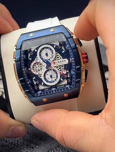 Классические часы: ⸻ 🕶 CURREN Chronograph — стильные мужские часы с хронографом и датой