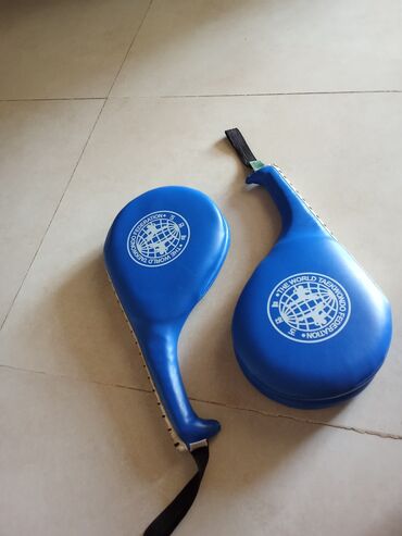 Туристические рюкзаки: Taekvondo üçün mət (target) – cüt “kikinq paddles” - Rəng: mavi -