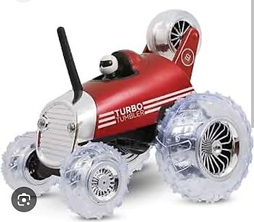 велосипедное кресло для ребенка: Радиоуправляемая машинка Sharper Image Turbo Tumbler RC 360 Rally Car — 1