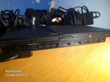 PS2 & PS1 (Sony PlayStation 2 & 1): İdelal vəziyyətdə plastation 2 slim+1konsol+1 adopdor+6 oyun -da lalafo.az — 13 PS2 & PS1 (Sony PlayStation 2 & 1): İdelal vəziyyətdə plastation 2 slim+1konsol+1 adopdor+6 oyun — 13
