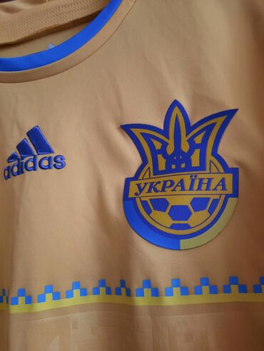 Futbolkalar: Futbolka, Adidas, L, rəng - Sarı — 8